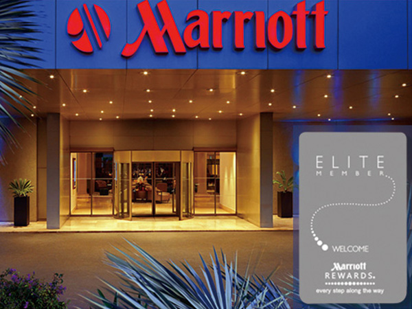 Carte de chambre d’hôtel Marriott