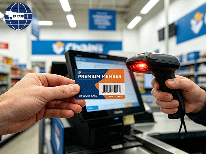 Carte de membre à code-barres intelligente: faciliter le fonctionnement et la gestion raffinés des membres des commerçants